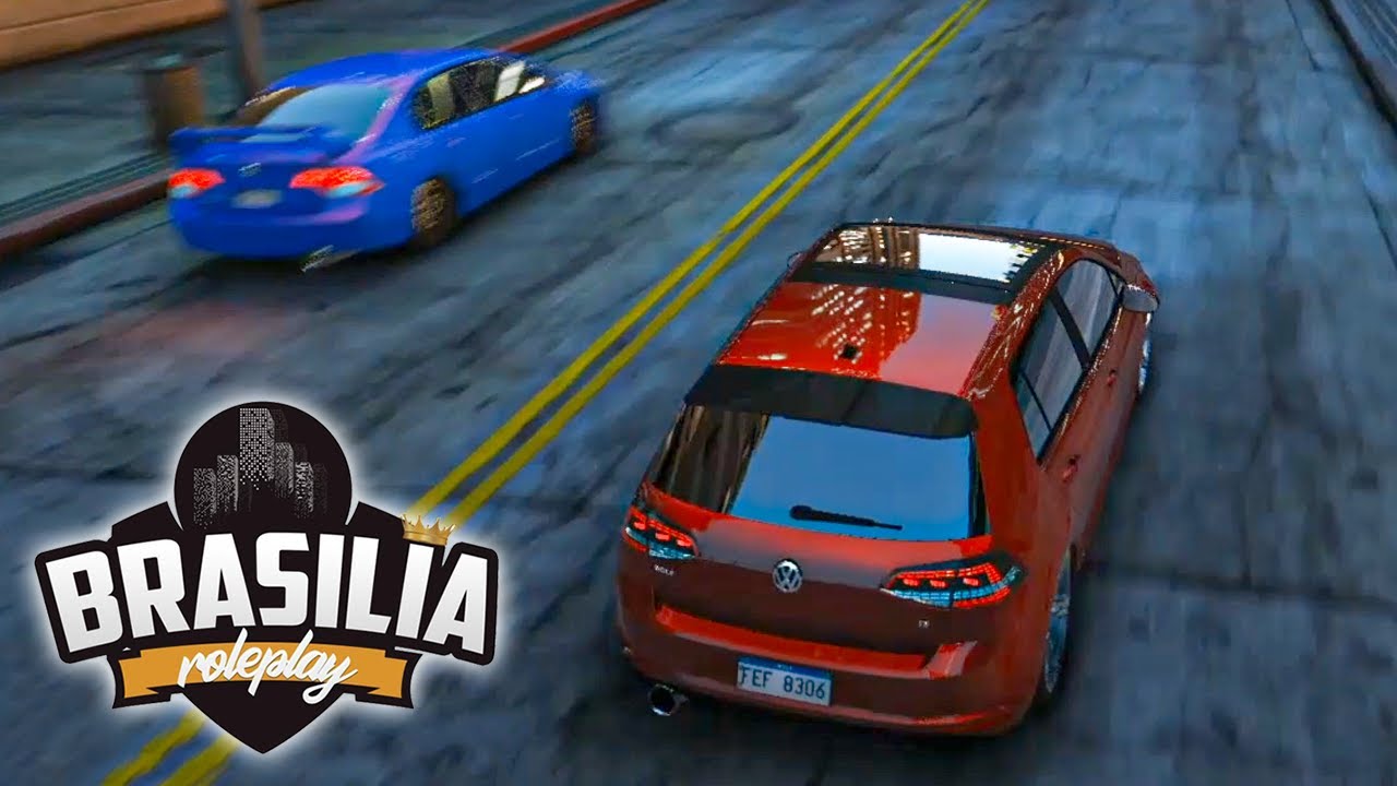 Racha do meu Golf contra um Civic SI - Brasilia RP #48