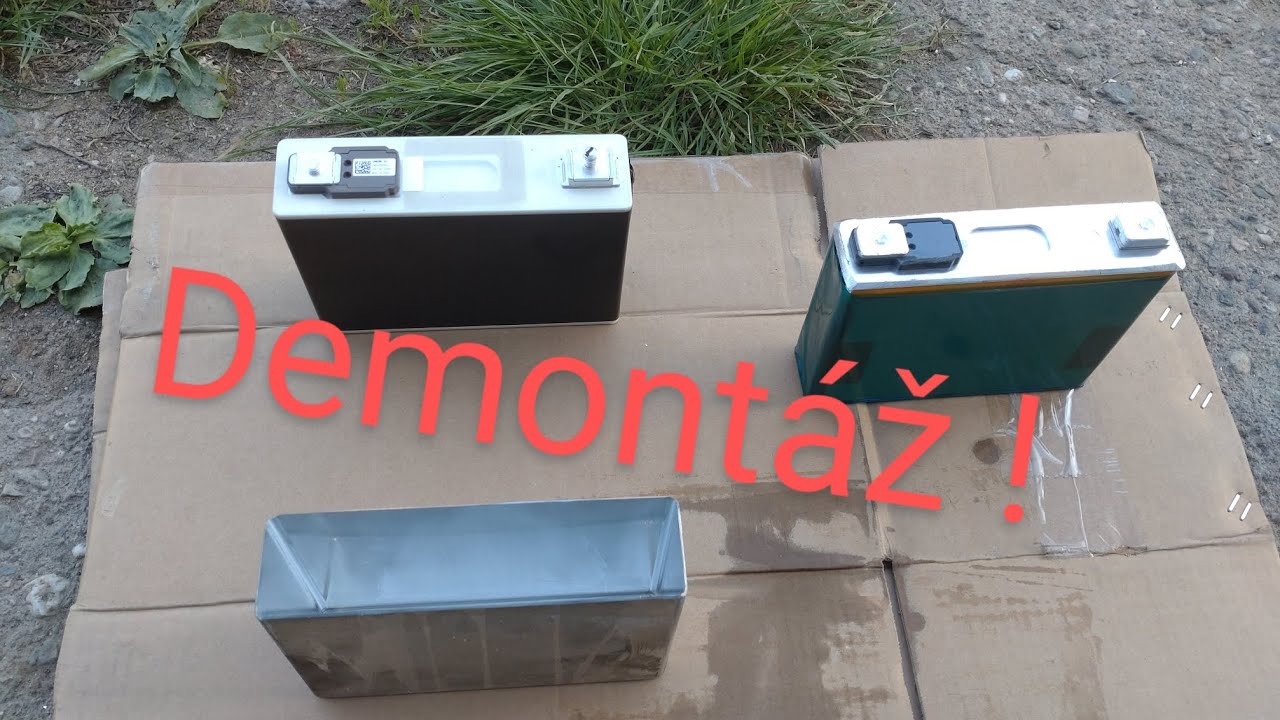 Demontáž prizmatického článku SAMSUNG LiIon NMC