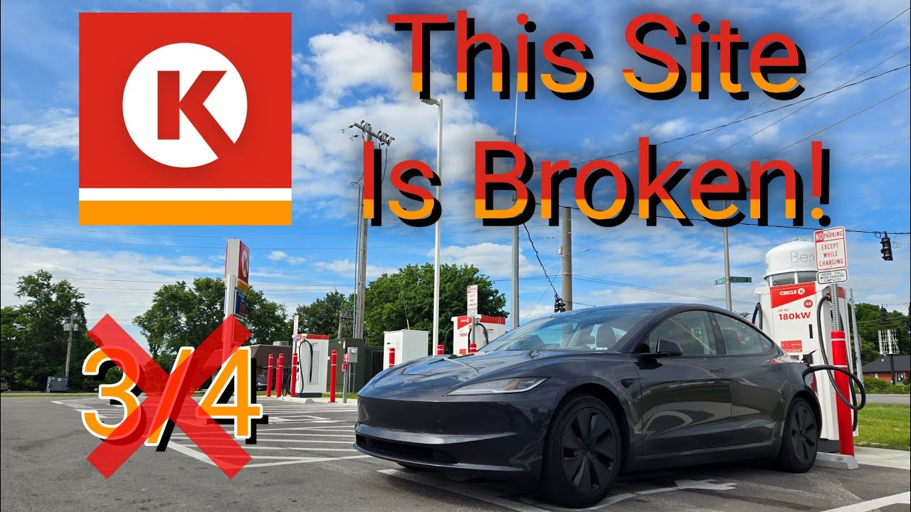 Circle K Charge... Only ONE Stall Works?!