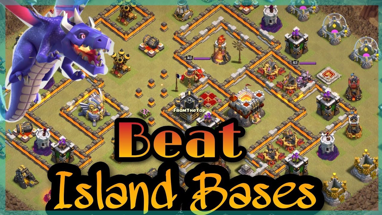 3 Star this Popular TH11 Island Base With DragBat Like a BOSS || Clash Of Clans