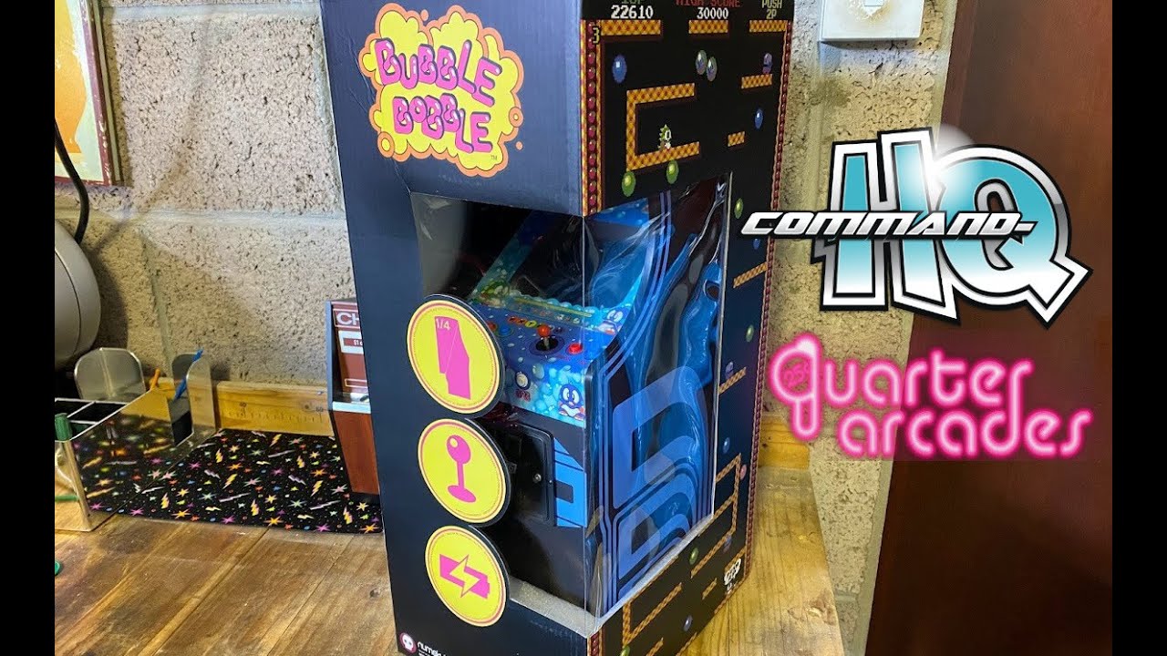 Bubble Bobble Quarter Arcade From Numskull