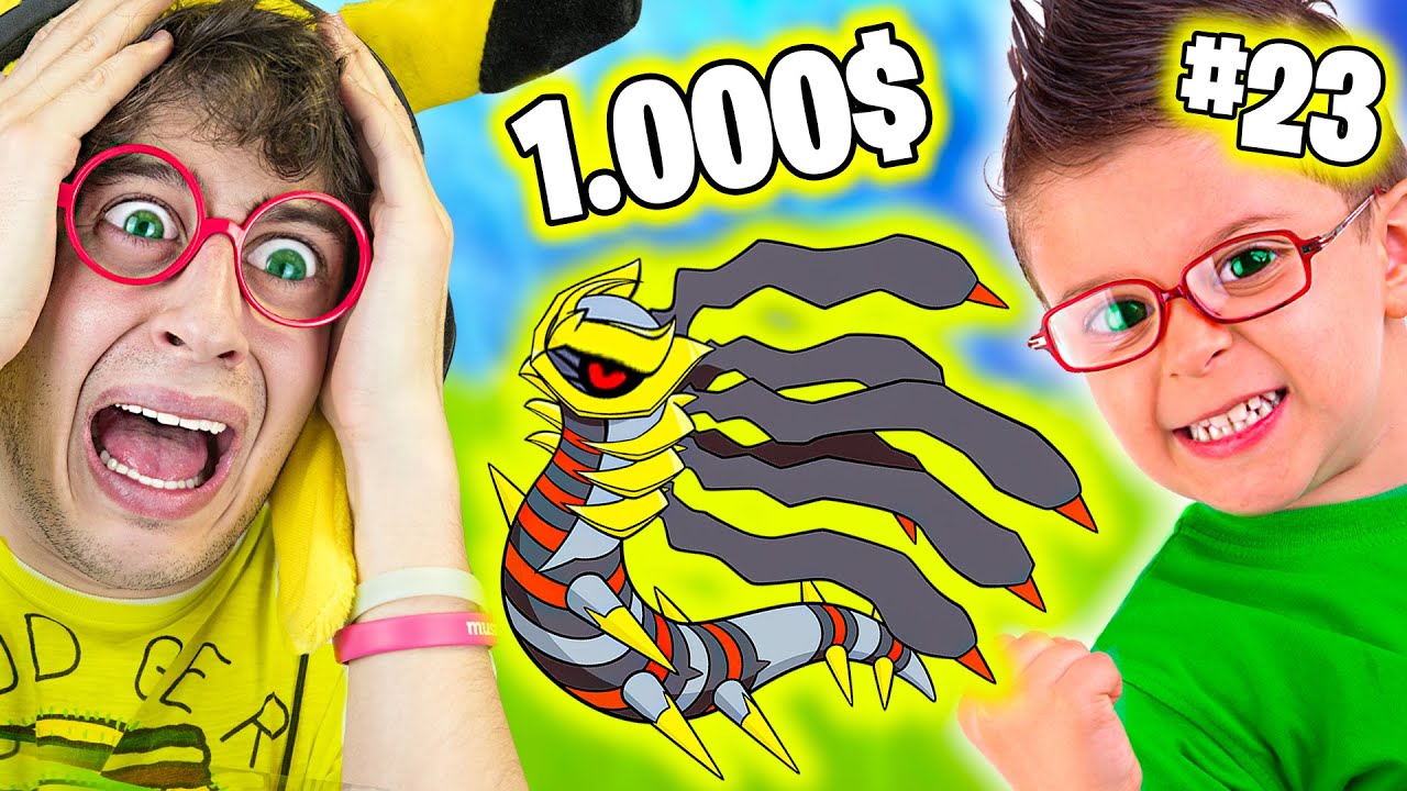 1.000$ COMPETICIÓN Pokémon vs Hermano Pequeño!!! (Pokémon Arceus) - Episodio #23