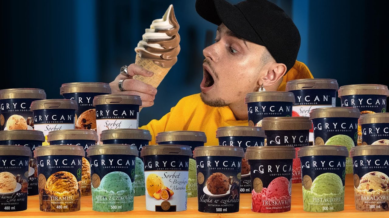 Zjedliśmy WSZYSTKIE LODY GRYCAN