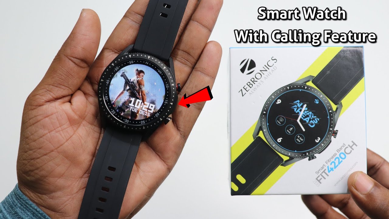 Best Smart Watch With Calling Function - Zebronics ZEB FIT 4220CH - Chatpat toy tv