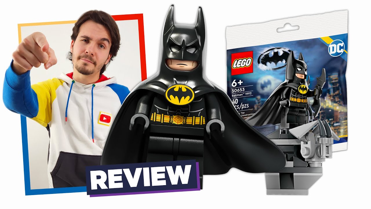 ¡El Polybag Más BUSCADO del Año! / LEGO Batman 1992 🦇 | Review DC Comics (30653)