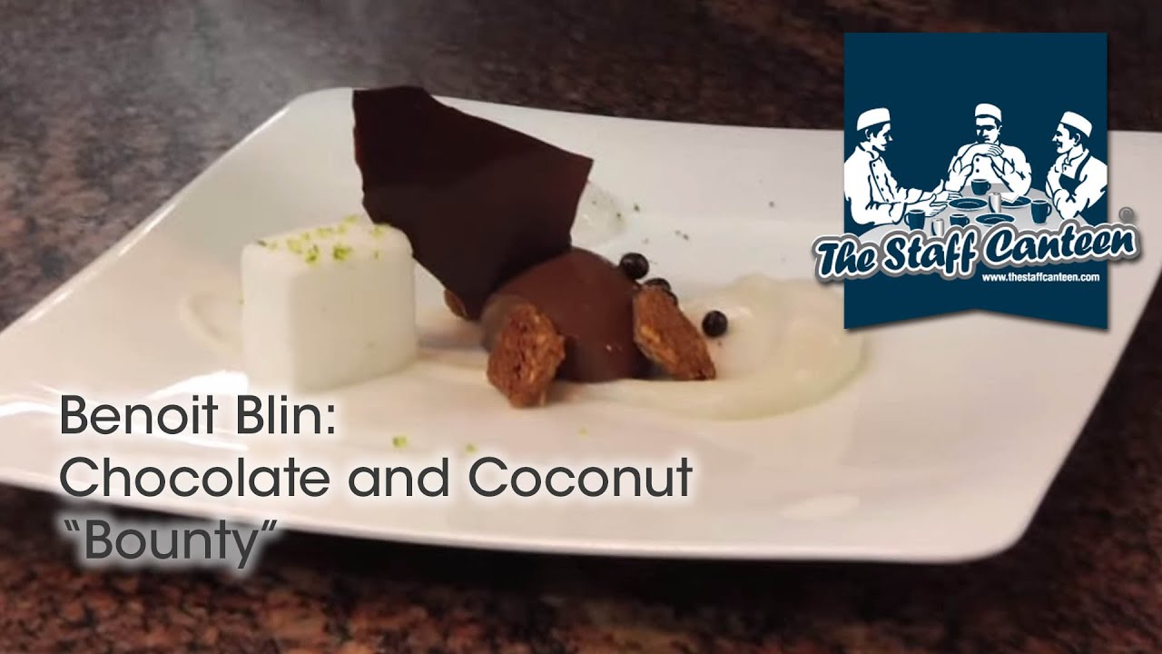 Two Michelin starred pastry chef Benoit Blin creates a chocolate