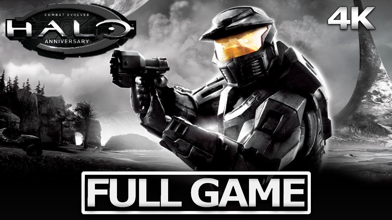 HALO: COMBAT EVOLVED ANNIVERSARY Full Gameplay Walkthrough / No Commentary【FULL GAME】4K Ultra HD