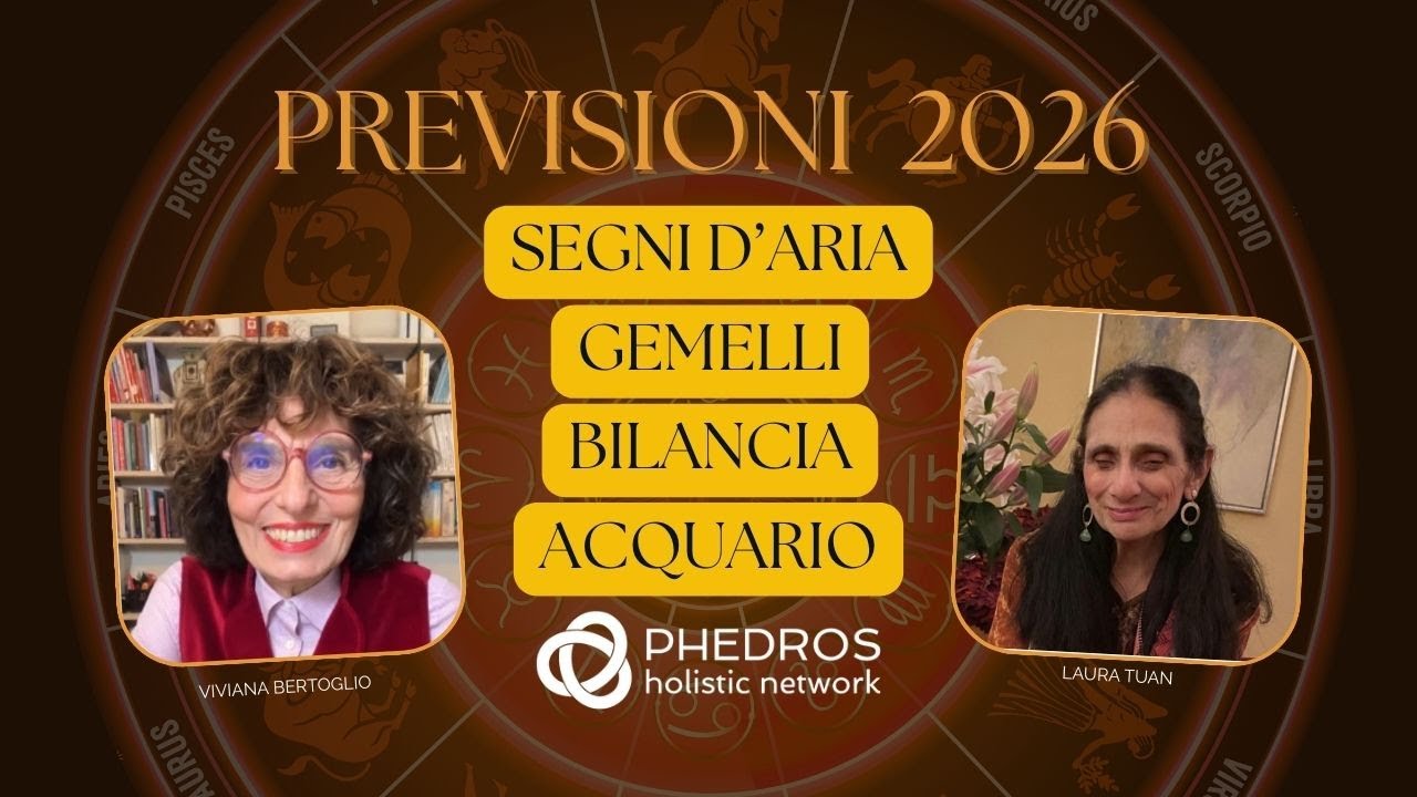 Previsioni 2026 Segni d'Aria: Gemelli, Bilancia e Acquario
