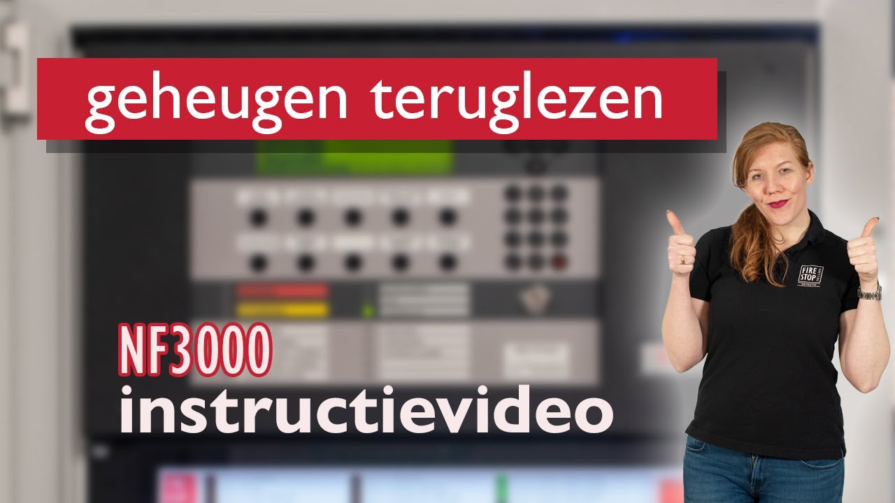 Geheugen/log terug lezen NF3000 instructie video