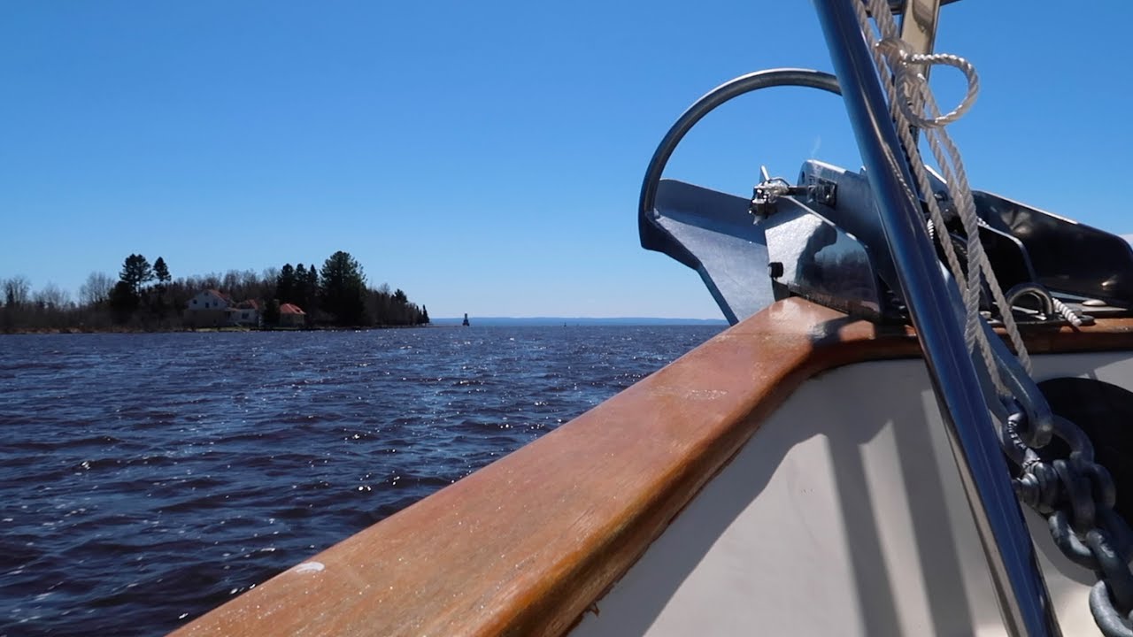 Sailing Whitefish Point - Lake Superior