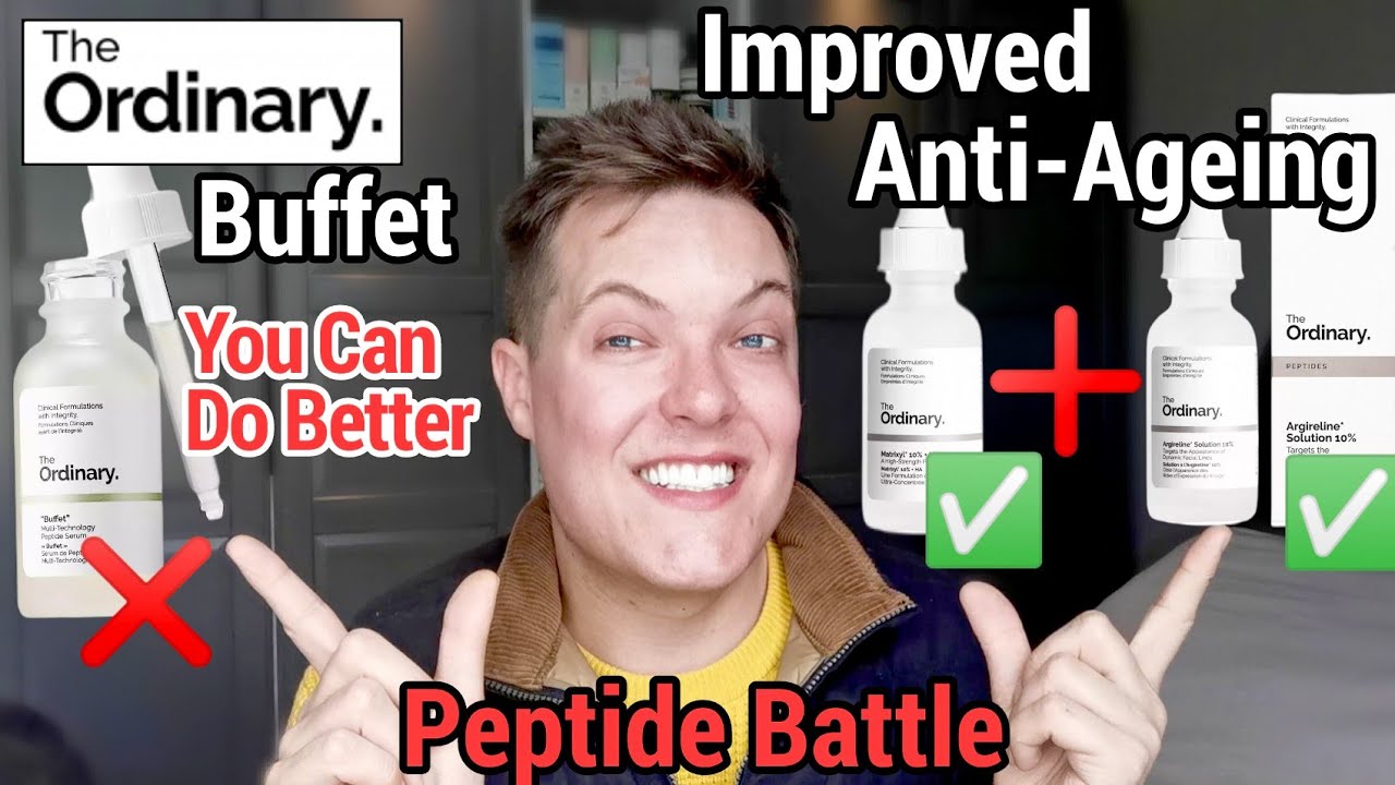 PEPTIDE BATTLE - The Ordinary Buffet vs The Ordinary Argireline + Matrixyl