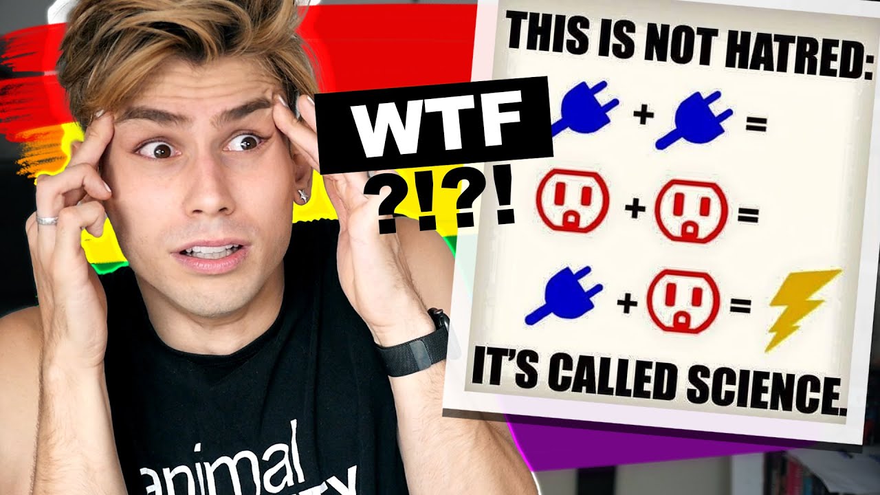 Ich (schwul) reagiere auf HOMOPHOBE Memes! 😐 | Kostas Kind
