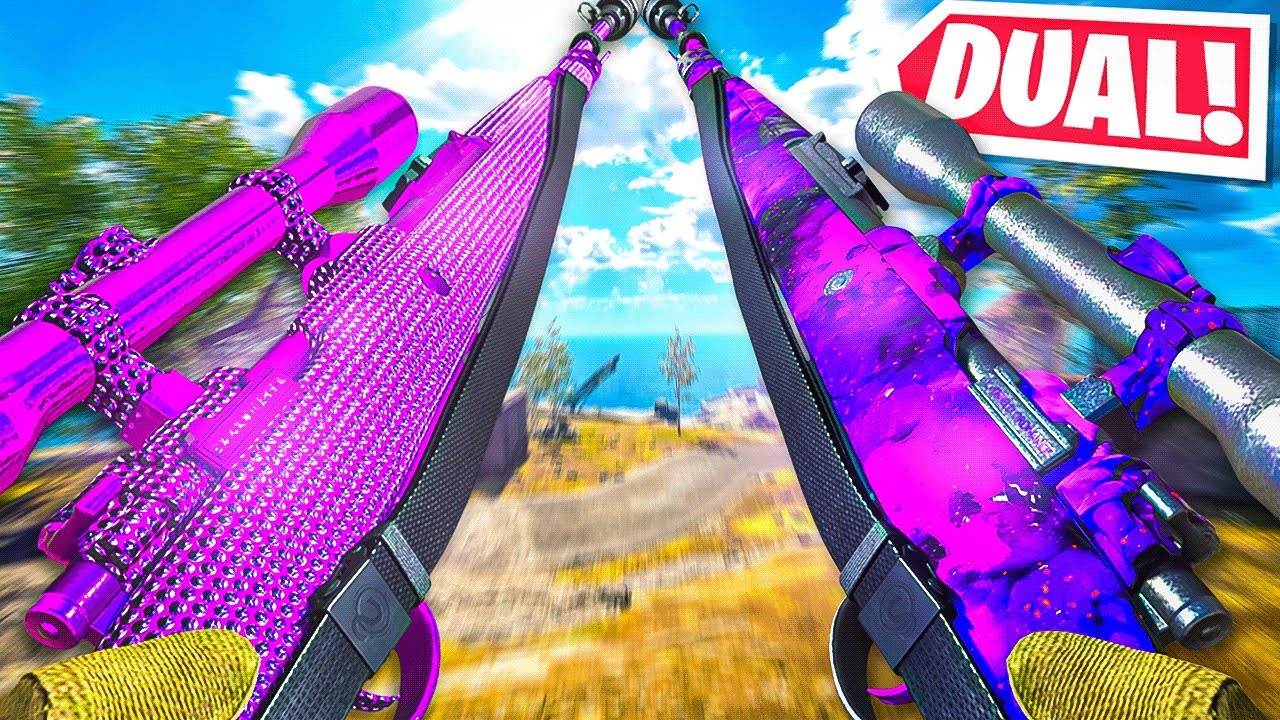 USING DUAL KAR98’s on REBIRTH ISLAND 😱 (Warzone)