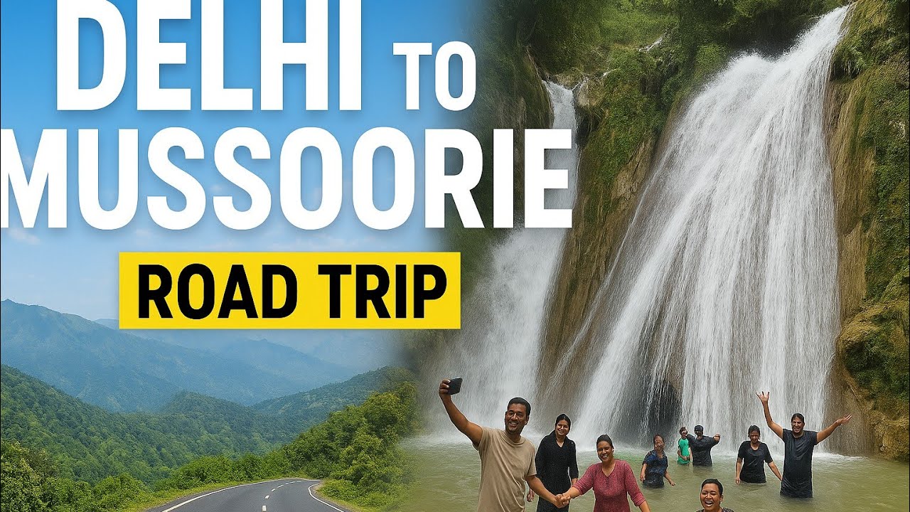 Unbelievable Views on the Way to Mussoorie! Delhi to Queen of Hills❤️ || Delhi To Mussoorie || Part1