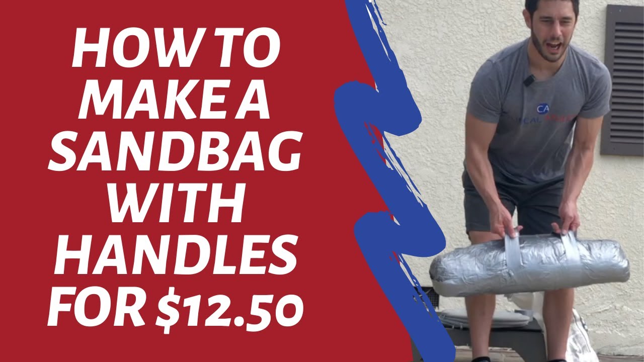 Do-It-Yourself Sandbag w/ Handles for $12.50