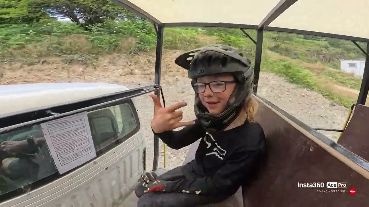 Hafod Trails (crash at the end)