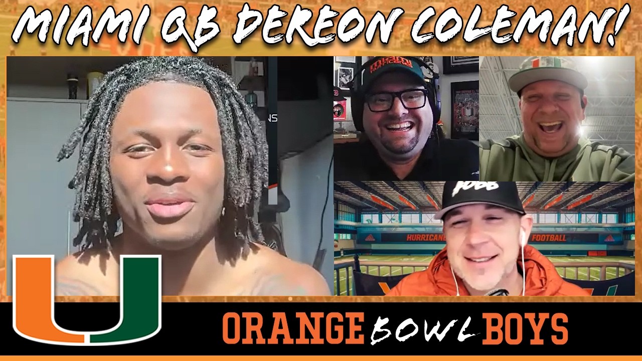 Miami QB Dereon Coleman | Orange Bowl Boys Exclusive Interview