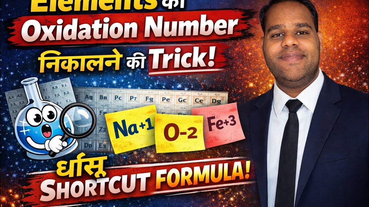 Oxidation Number Trick in Chemistry | 1 Minute Me Seekho