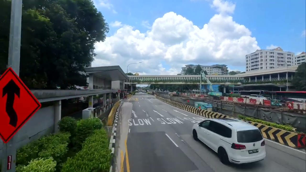 Singapore 🇸🇬 bus ride | Upper Bukit Timah Rd to Dunearn Rd 