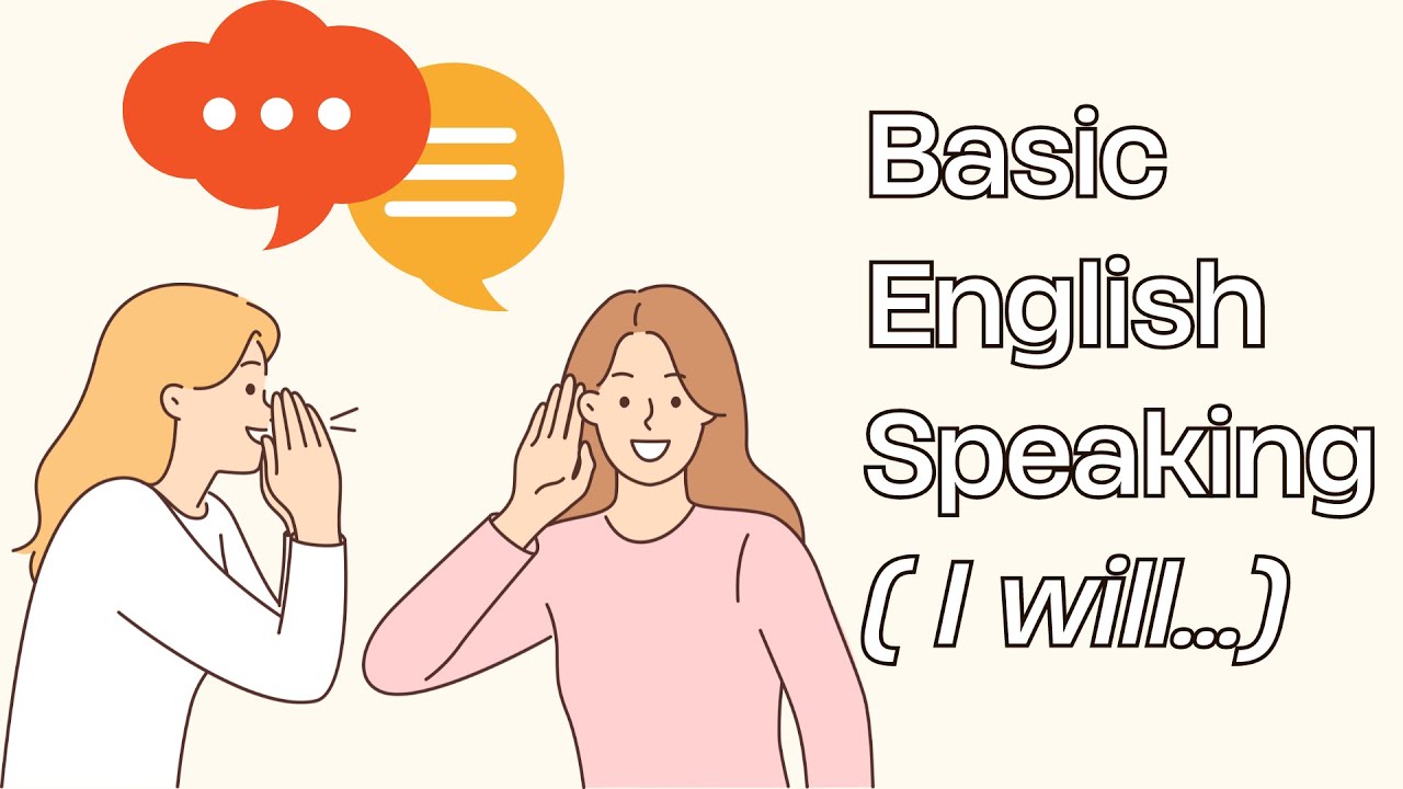 Basic English Speaking | I will... | English for Kids