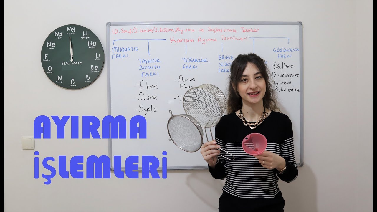 13- AYIRMA VE SAFLAŞTIRMA TEKNİKLERİ 2022