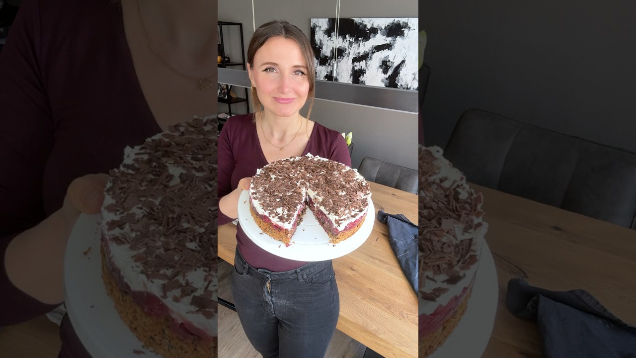 Elfriedes einfache Nuss Kirsch Torte 🥰