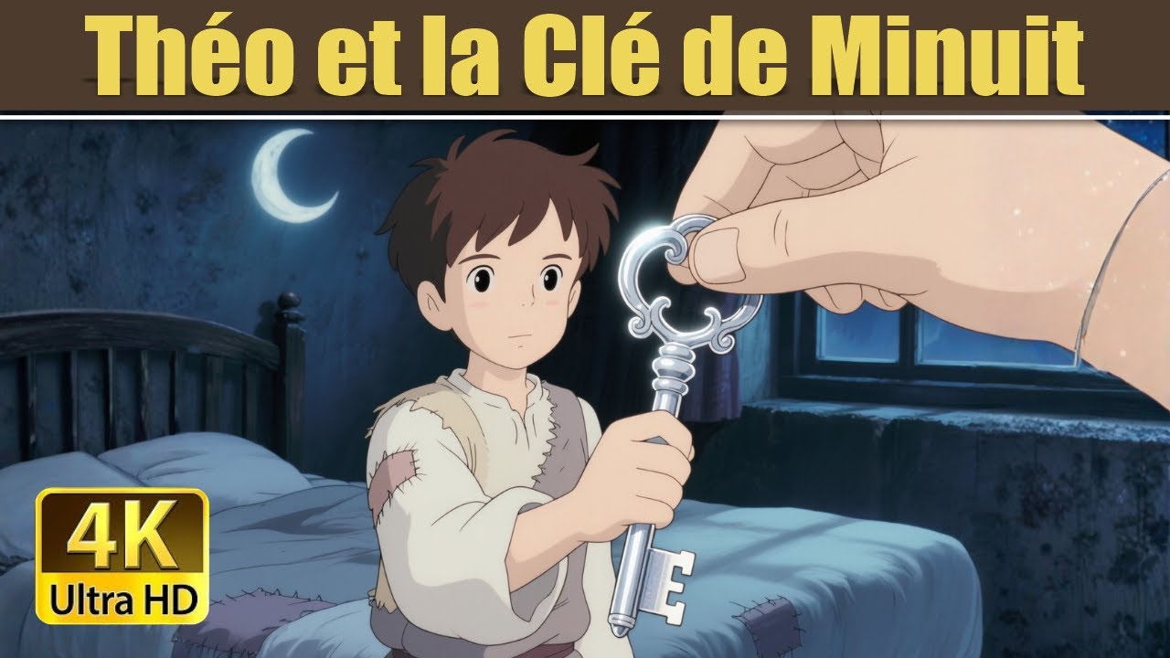 Th&eacute;o et la Cl&eacute; de Minuit &bull; Un Conte Fran&ccedil;ais Bouleversant et plein de Le&ccedil;ons &bull; CONTES ET VIES