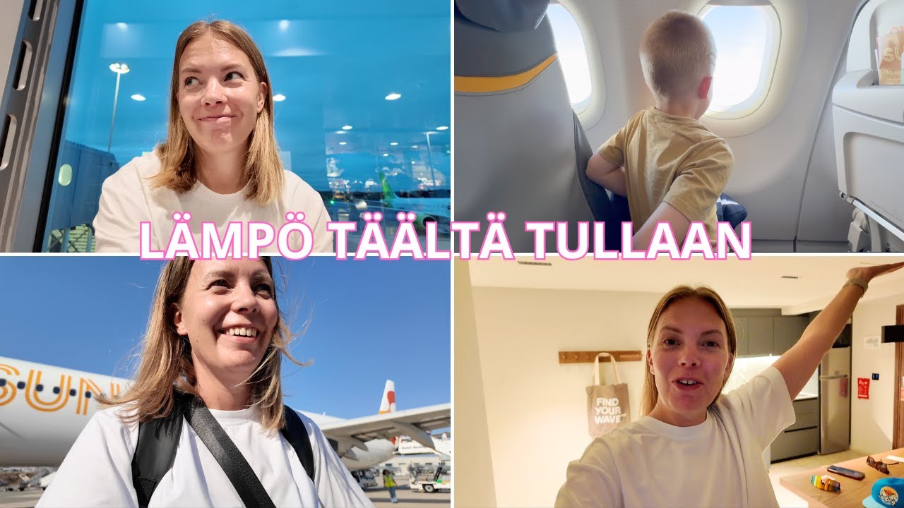 Lentokone hajosi ja matka viivästyi | PITKÄ MATKUSTUSPÄIVÄ
