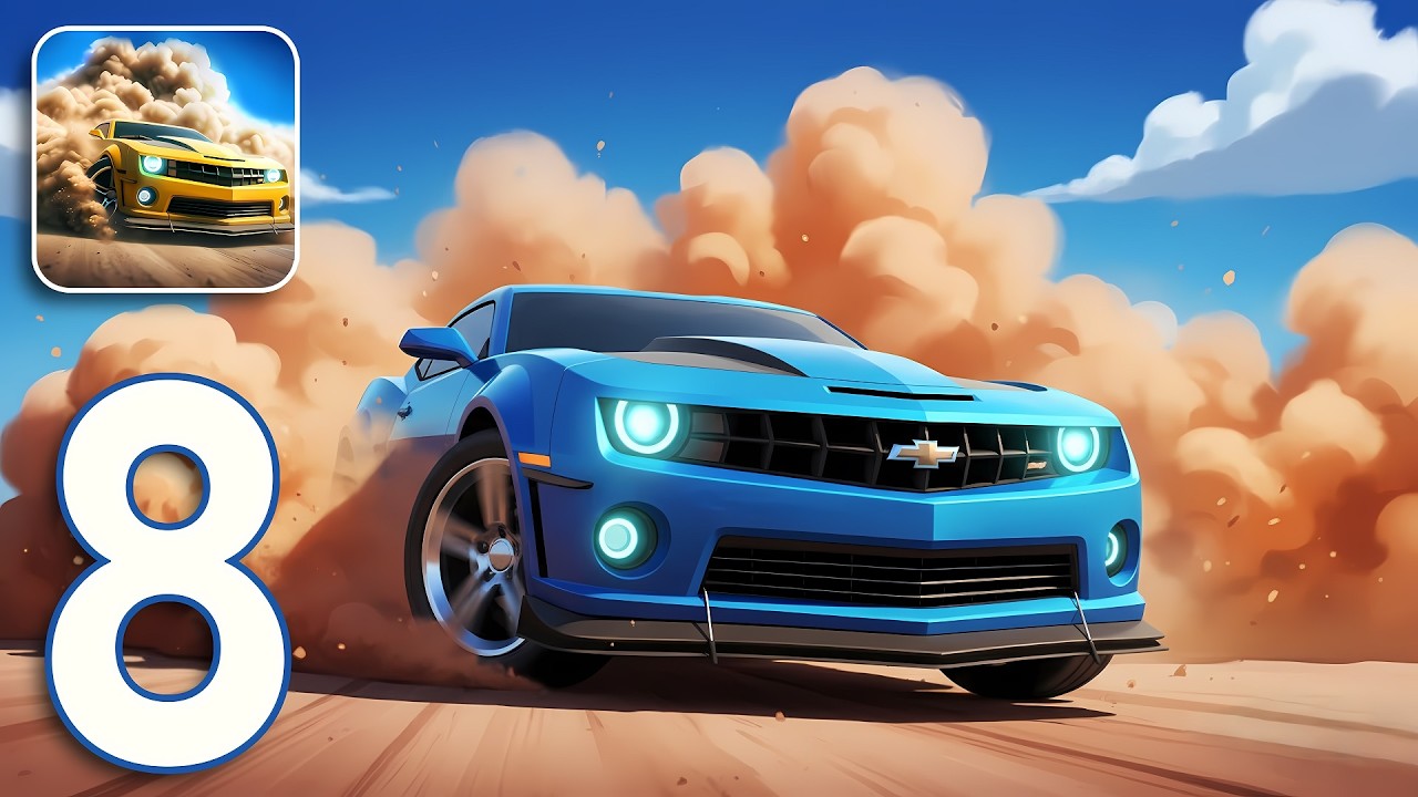 Stunt Car Extreme - Gameplay Walkthrough Part 8: Drive Through the Impossible Tracks! (Android, iOS)