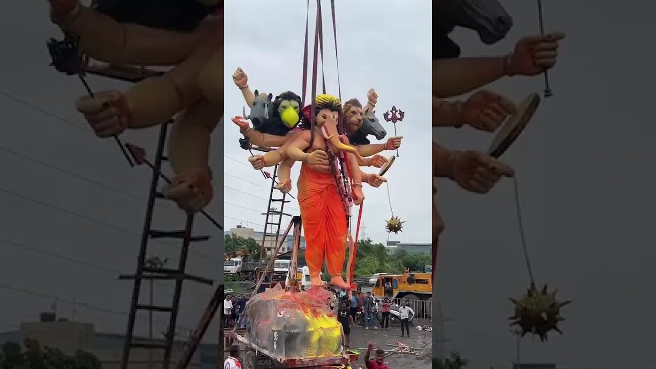 Surat Ganpati Visarjan| Hazira Ganpati Visarjan 2025| Hazira Ovara 2025| Amar Yuvak Mandal 2025