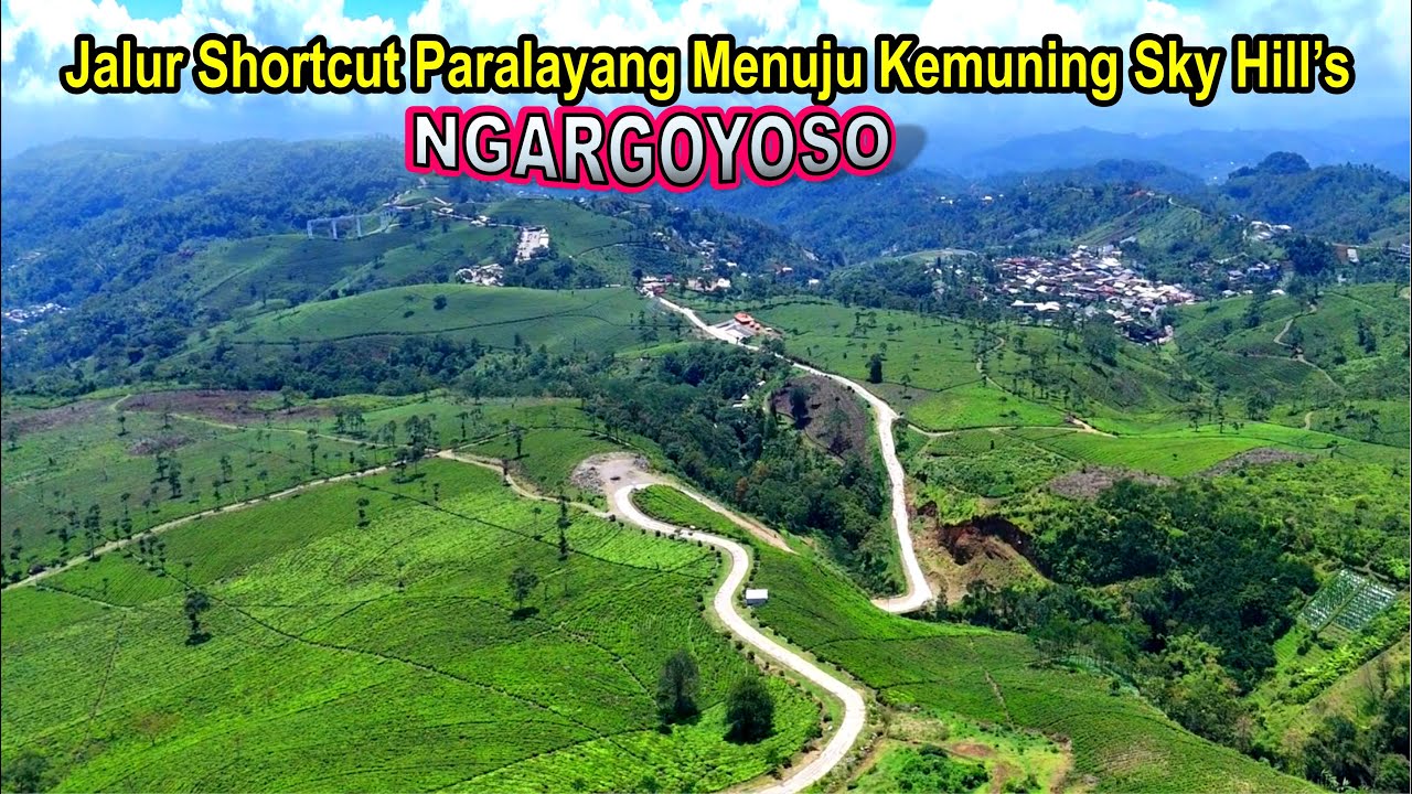 Shortcut Paralayang menuju Kemuning Sky Hill'S