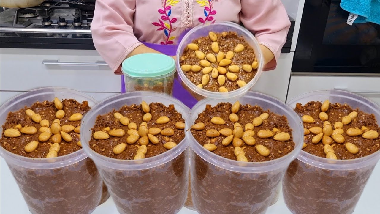 غير برابعة اللوز فقط😱اسرار السفوف لي خبوها عليكم الحلويات حضري 6كيلو ديال السفوف اقتصادي وبنين جربيه