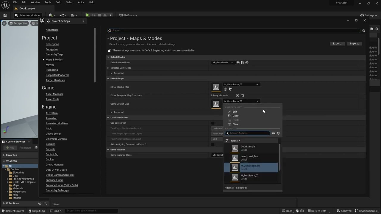 Building Your Unreal VR Project for Windows
