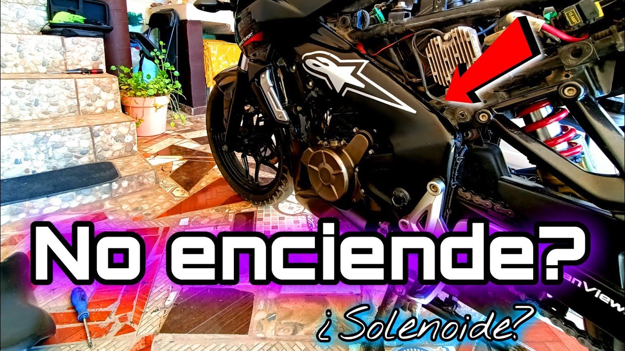 No enciende tu moto Pulsar 200? Problemas con solenoide? Porque no arranca mi moto? #motovlog