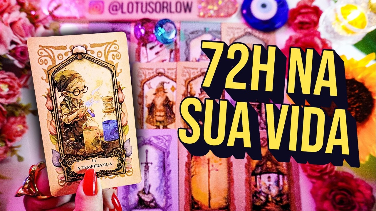 💥72 HORAS O que vem AGORA para sua vida | Uma FORTE libertação | TAROT HOJE