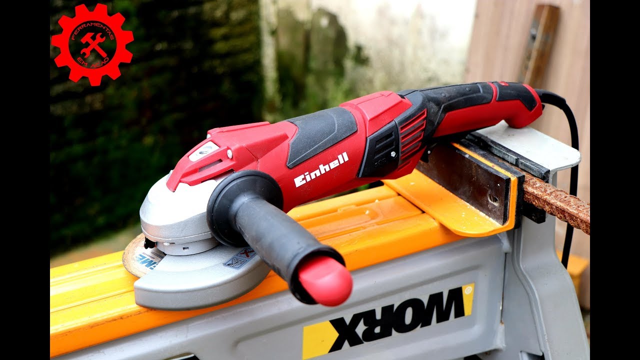 Aaaa Incrivel Esmerilhadeira Da Einhell TE-AG 125 CE