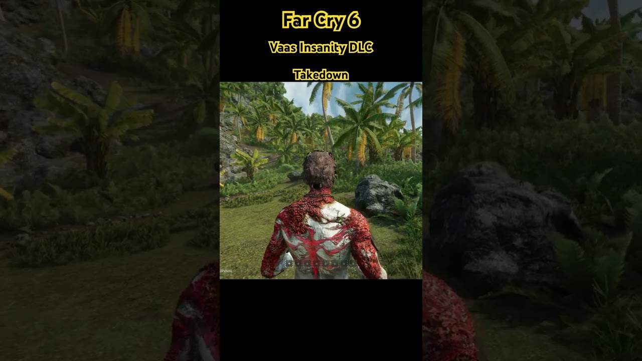 Vaas Insanity DLC Takedown #shorts #farcry6 #farcry #takedown