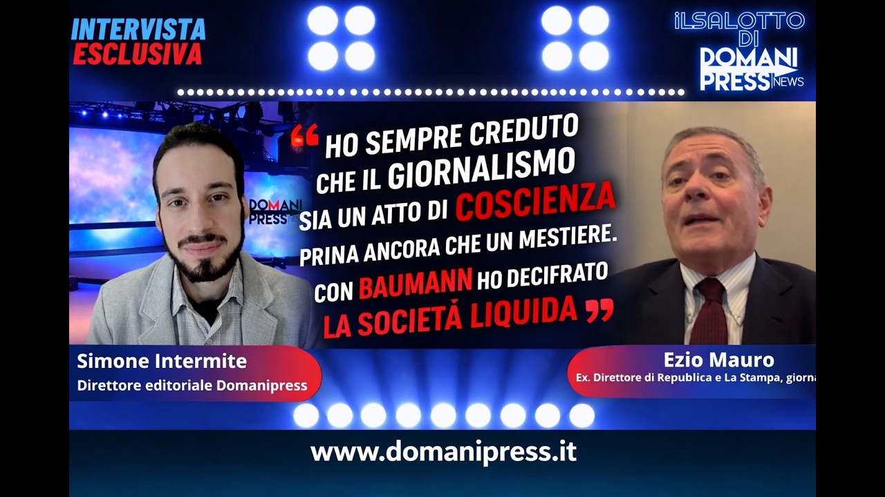 Domanipress | Intervista Esclusiva ad Ezio Mauro