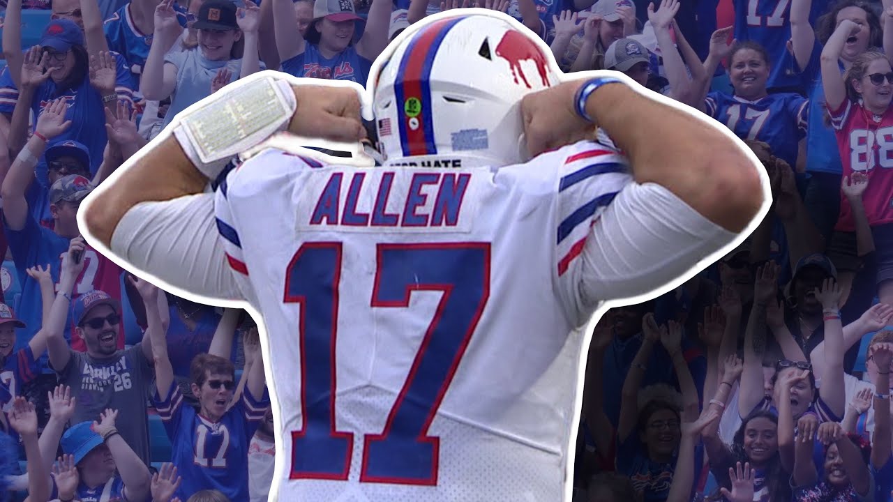 Every Josh Allen Stiff Arm
