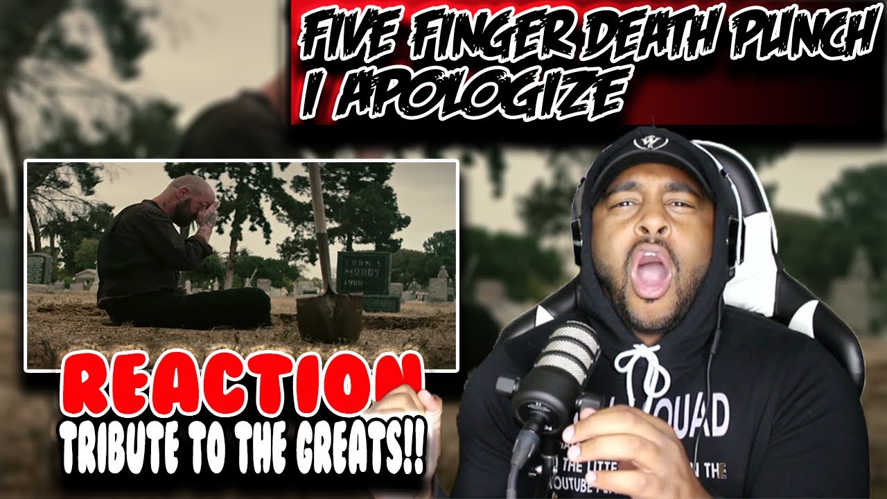 First Time hearing Five Finger Death Punch ( I Apologize ) | Reaction
