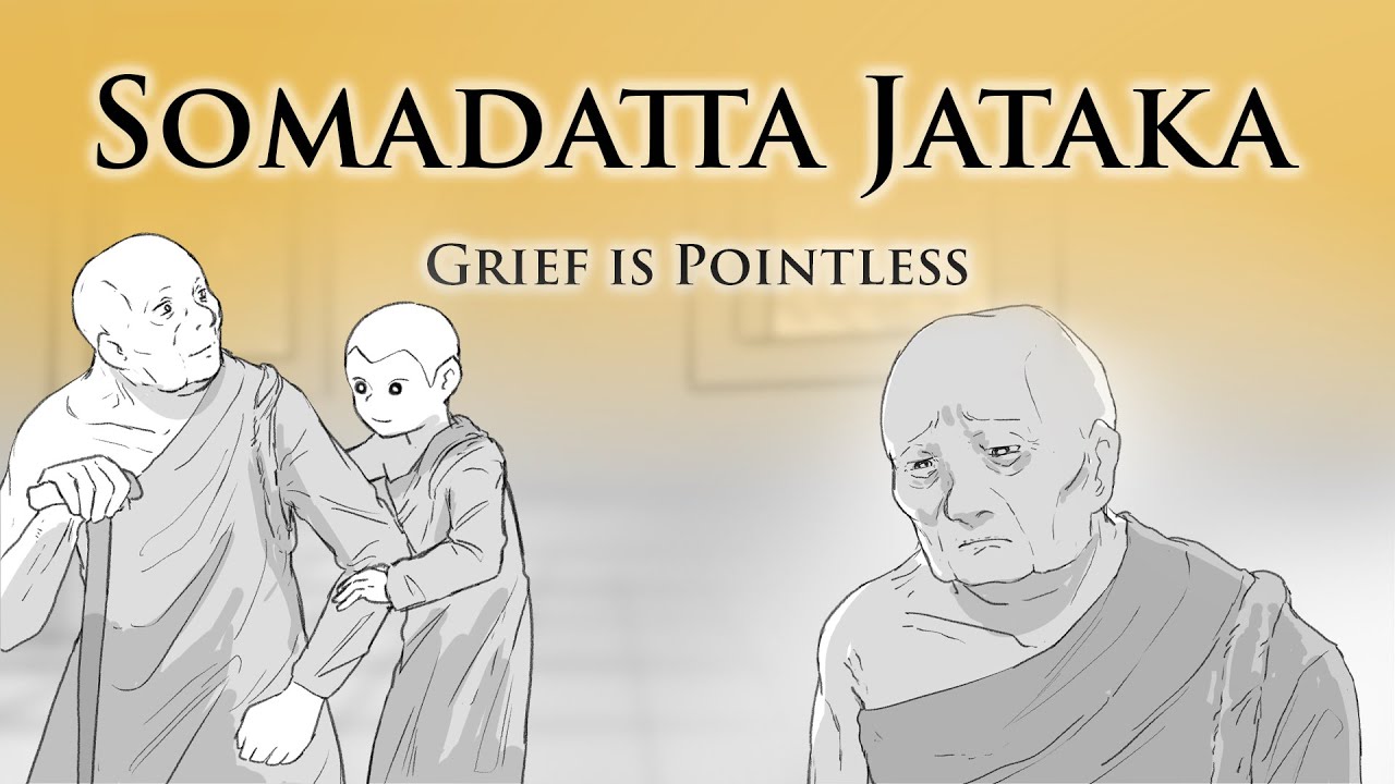 Grief is Pointless | Somadatta Jataka | Animated Buddhist Stories