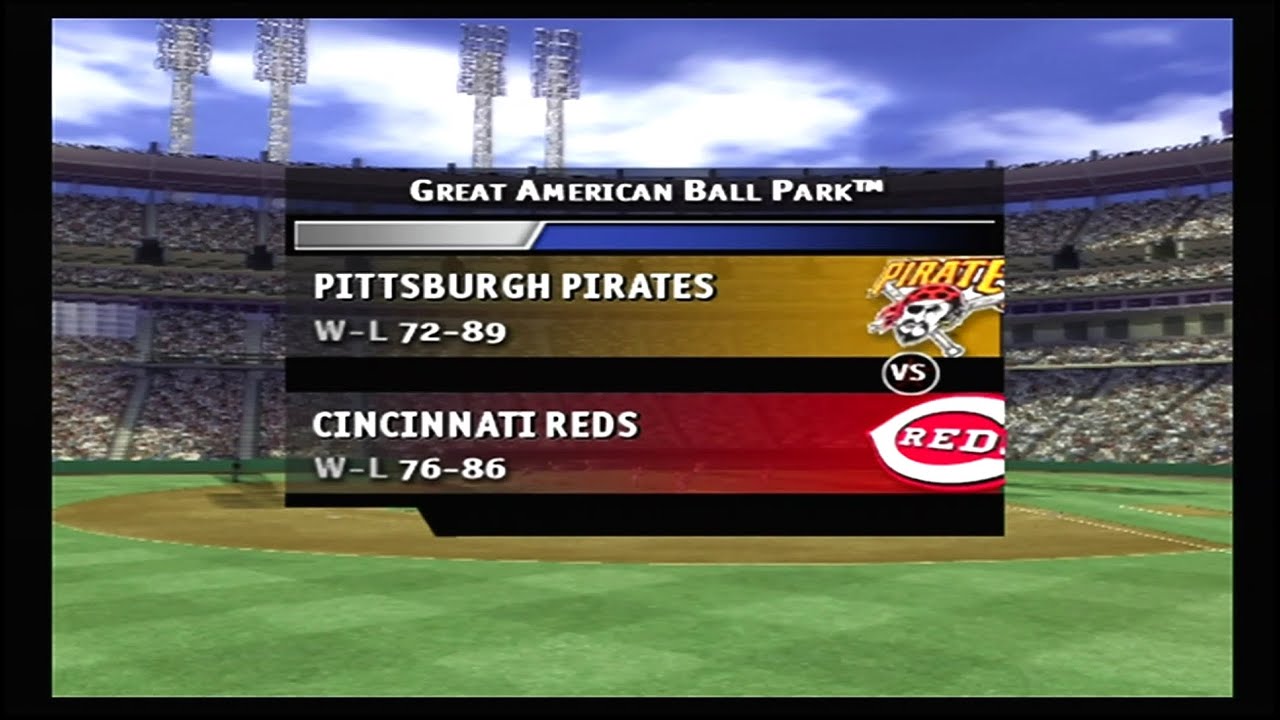 MVP Baseball 2005 (PS2) Pirates vs Reds