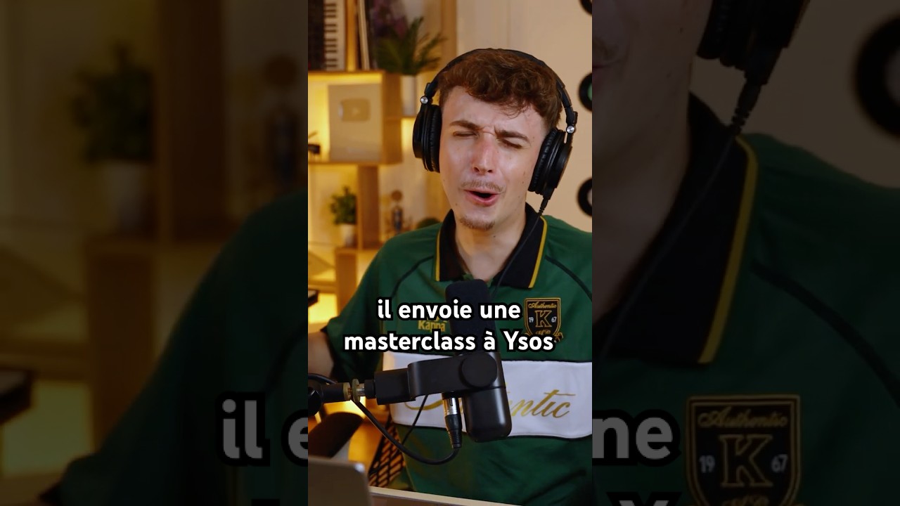 il envoie une MASTERCLASS &agrave; Ysos