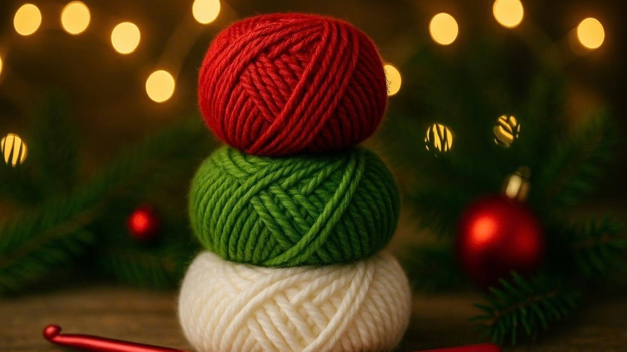 CREATE THIS COZY CHRISTMAS SQUARE FOR YOUR HOLIDAY MAKING! GRANNY SQUARE