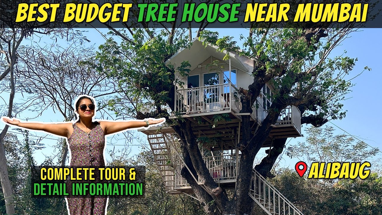 Budget Friendly TREE HOUSE Near Mumbai | Best Staycation for Couple in Alibaug | Full Tour & Details