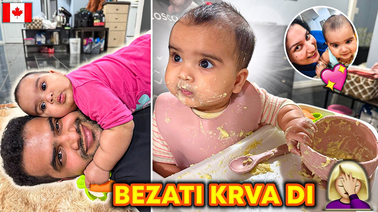 Hazu ne meri bezati krva di🤦‍♀️| Tony ka pyar❤️| Phelwan ji ka gaddi se lagav😅| Life in Canada🇨🇦