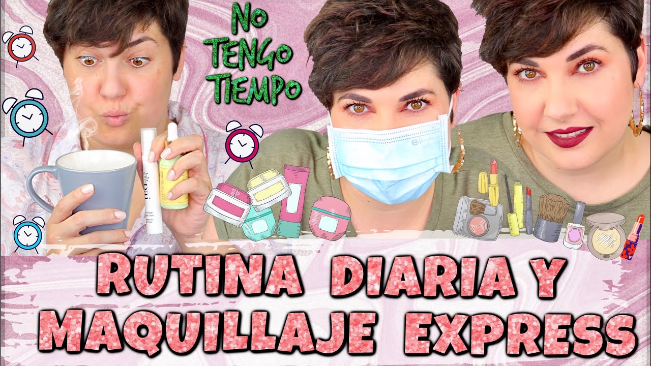 Tengo prisa! Rutina de belleza y maquilla express diaria ♥️⎥Monica Vizuete