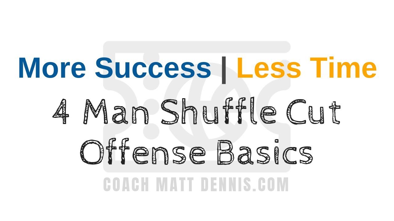 4 Man Shuffle Cut Offense