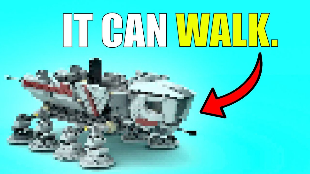 Эта альтернативная сборка AT-TE просто БЕЗУМНА | Lego 75337