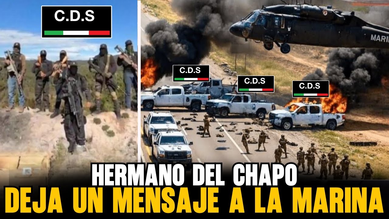 Así la MARINA ACTIVÓ una CACERÍA contra el HERMANO del CHAPO en la SIERRA de DURANGO